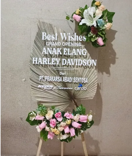 Papan Akrilik Ucapan Grand Opening Bangka Barat